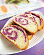 紫薯面包卷的做法_紫薯面包卷怎么做好吃【图文】_玉池桃红分享的紫薯面包卷的家常做法 - 豆果网