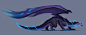 Storm Dragon, Ryan Metcalf : Storm Dragon and nightmare variant concepts created for Legion.