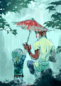 雨。#西游记之大圣归来# #圣僧##1562#