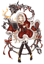 SINoALICE的红帽，X-mas Job Art