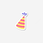 卡通手绘生日帽高清素材 2岁 卡通 周年庆 庆祝 彩色 手绘 生日帽 生日快乐 生日聚会 祝福 元素 免抠png 设计图片 免费下载 页面网页 平面电商 创意素材