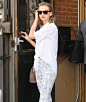 【Taylor Swift】老湿终于不穿裙子了。 -- 音悦资讯 Taylor Swift 纽约 街拍