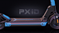 PXID- CCF10寸电动滑板车设计动图