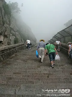 (泰山)下山(1)南天门、升仙坊、十八盘、对松山 多图, 宏日当头小八旅游攻略