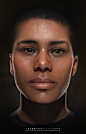 Portrait of Tatiana by Germano Vieira, made in 3ds Max