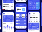 Finance Manager App UI Animation