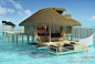 马尔代夫度假村Six Senses Laamu水屋，因为新建成，所以很便宜。喜欢吗？