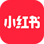 手机软件应用小红书logoAPP图标icon设计标志标识图形透明图PNG免抠素材平面设计_@宇飞视觉