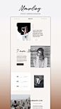 Completely Customizable Designer-Made Showit Website Template for stylish creatives who value minimal design and maximal results. #showit #website #template #webdesign  - Product Page ideas #ProductPage