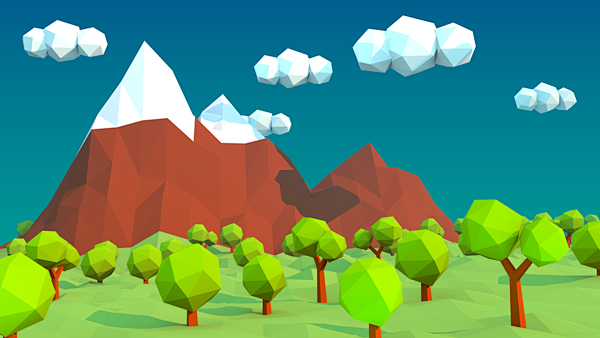 3D Low Poly : Some l...