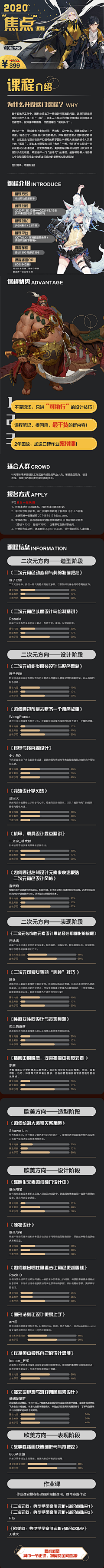 图形科学采集到王炸！图形科学2020焦点课￥399