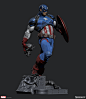 Captain America 1/4 Scale for Sideshow Collecitbles, Daniel Bel : Since the first moment that I saw a super hero statue I started dreaming with the idea to one day become a sculptor and be able to create something similar. But what I never tought is that 