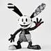 Great Pattered Design on this Designer Toy Version of the Dynamic Oswald Disney Character, by Britto. Such fun &amp; Games with Creative Characters for Kids! Via Ria’s