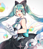 miku~  マジカルミライ2016（可放大）  #初音# #二次元#
