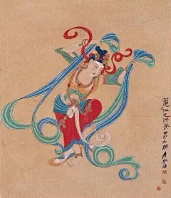 张大千临摹敦煌壁画全集