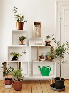 The Stacked shelf system by Muuto. Via the blog Frenchyfancy.: