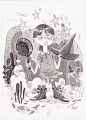 森林.主题杂志插图
来自画师Bea Tormo&Fran Collado ​​​​