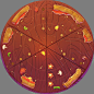 Pizza - Board game visual development