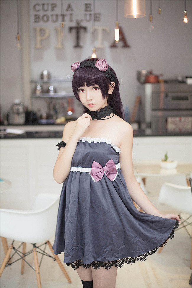 小圆脸雪雪的cosplay正片 我的妹妹...