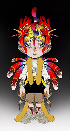 暮夜♬采集到插画？