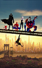 Movie, artwork, Spider-Man: Into the Spider-Verse, fan art, 950x1534 wallpaper