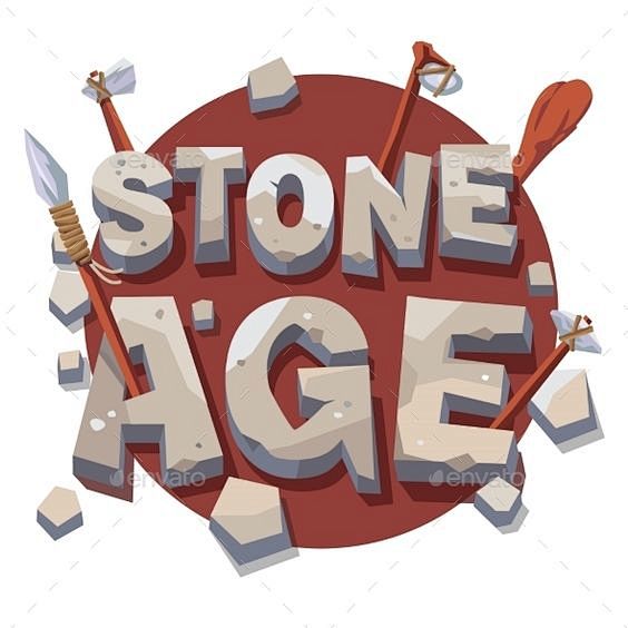 Stone age writing wi...
