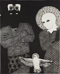 非典型人格采集到《贝尔克斯·艾扬Belkis Ayon 版画》
