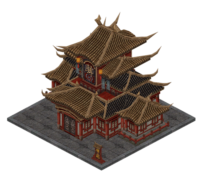 古风建筑单体设计14
