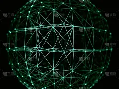 未来虚拟技术背景，光纤虚拟光缆，光纤连接，电信概念，数字生成图像。