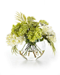 John-Richard Collection Green & White Faux Flowers