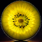 Luminous Portraits of Sliced Fruit Glow Like Stained Glass Windows : Artist Dennis Wojtkiewicz paints enormous portraits of sliced fruit, often scaling four feet across or more. Each oil on canvas painting focuses exclusively on the edible subject, with d