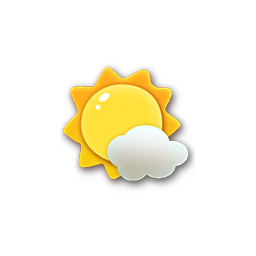 太阳天气PNG图标设计—手机主题输入法w...