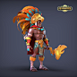 Mayanera 3D Character, MUSTAFA ABACI : This is slot game project. 
3D  modelling and rendering  by me.  

All rights reserved by Spinmatic Entertainment