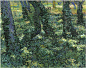 《灌木丛》 Undergrowth
1889年梵·高美术馆 荷兰阿姆斯特丹 布面油画 宽925mm 高730mm