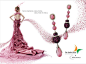 India Jewelry Show : The communication design for the Gem 