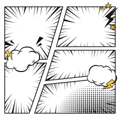 【米图网-52mitu.com】漫画 格子 白云 儿童 闪电 线条 边框 标签 标题 对话框 波点 散点 圆点 底纹 背景云雾缭绕的山脉