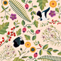 Birds & Fauna pattern : Some recent pattern development i've been working on.