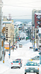 #二次元# 北海道的雪，肯定来自二次元 ​​​​