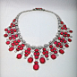 Ruby And Diamond Necklace