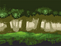 Parallax Forest Background art asset video game indie game pixel art forest background parallax pixel