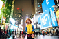 Happy boy in Times Square by Marcia Fernandes on 500px