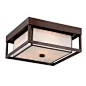 Squared Up Indoor Outdoor Ceiling Light