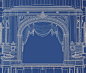 Proscenium Blueprint, San Francisco War Memorial Opera House