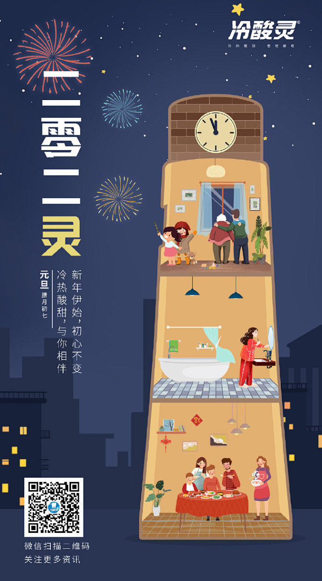 2020年第一份海报合集，新年的flag...