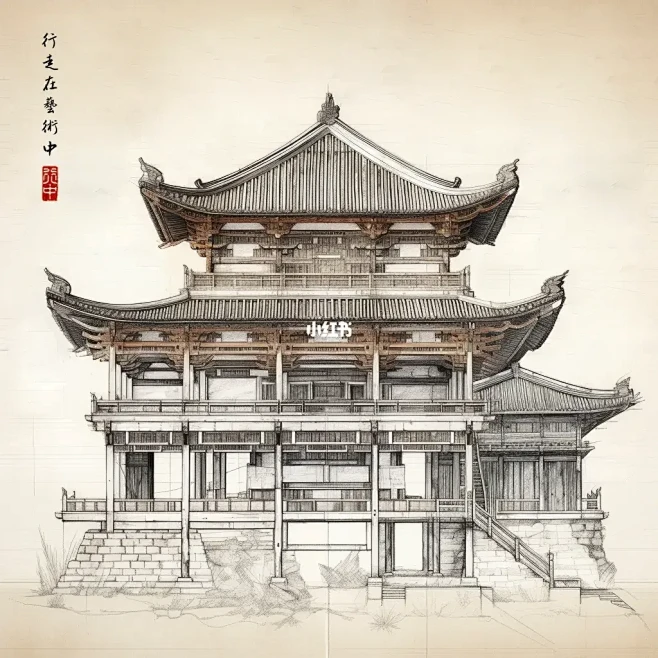 中国古建筑-榫卯结构-概念-花瓣网