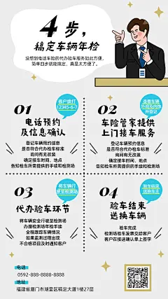 车险说明指南海报