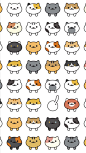 milkiato: “ neko atsume wallpaper for your phone! ps this is also available as a phone case in my store! ”