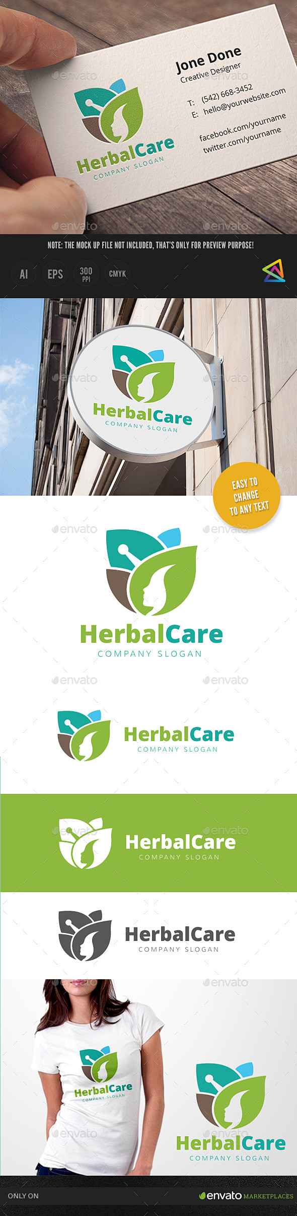 Herbal Care Logo - N...