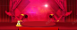 淘宝天猫双红色帷幕背景 金币 背景 设计图片 免费下载 页面网页 平面电商 创意素材