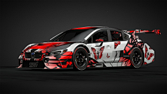 Keke甜椰采集到* *latest car livery*涂装